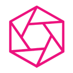 Gysho Company Logo in Hot Pink